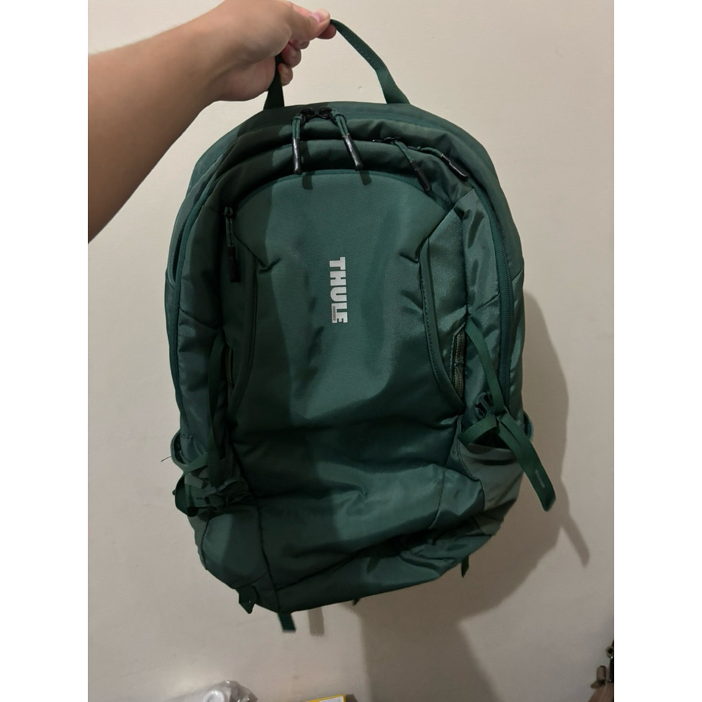 Tas Thule Laptop Backpack 21L TEBP 4116 Mallard Green Ijo Hijau bekas preloved