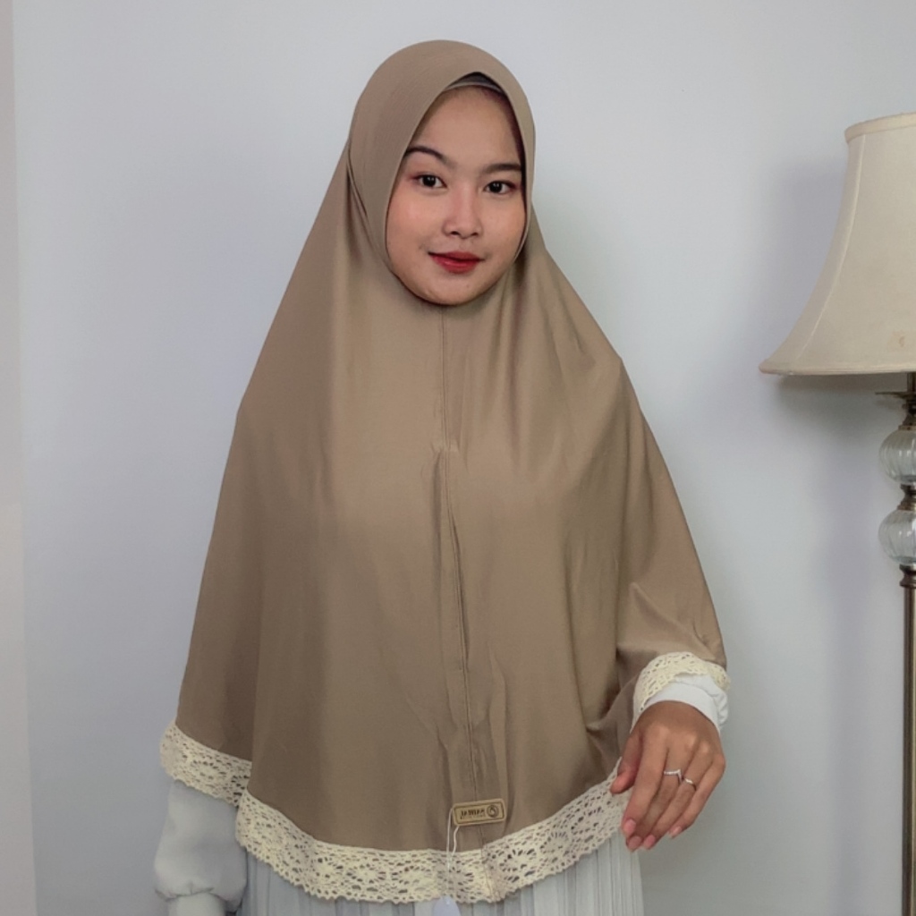 SAHAL - HIJAB BERGO INSTAN MOTIF RENDA XL