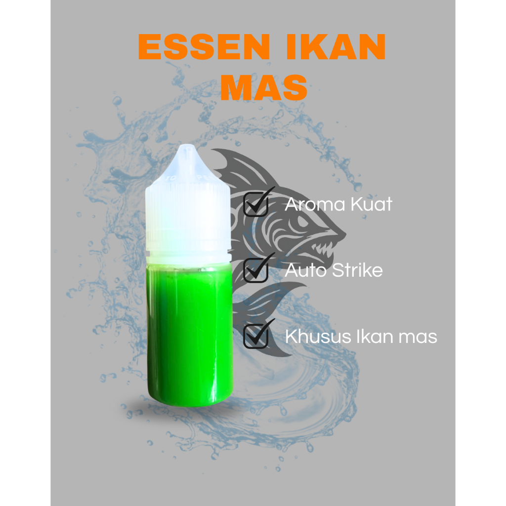 ESSEN IKAN MAS Aroma Melon Sereh Kweni