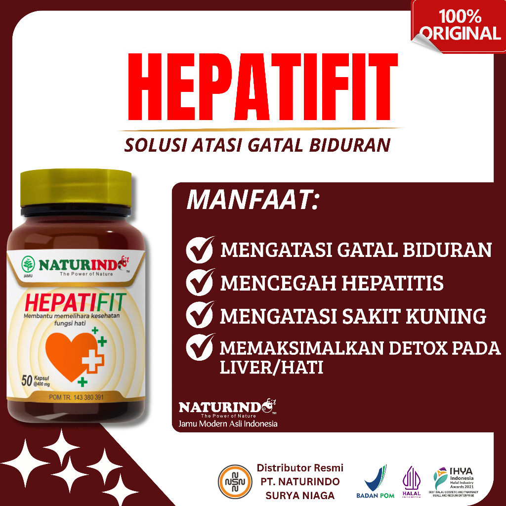 Biduran Alergi Gatal Alergi Dingin Gatal Biduran Kaligata Hepatifit BPOM Naturindo