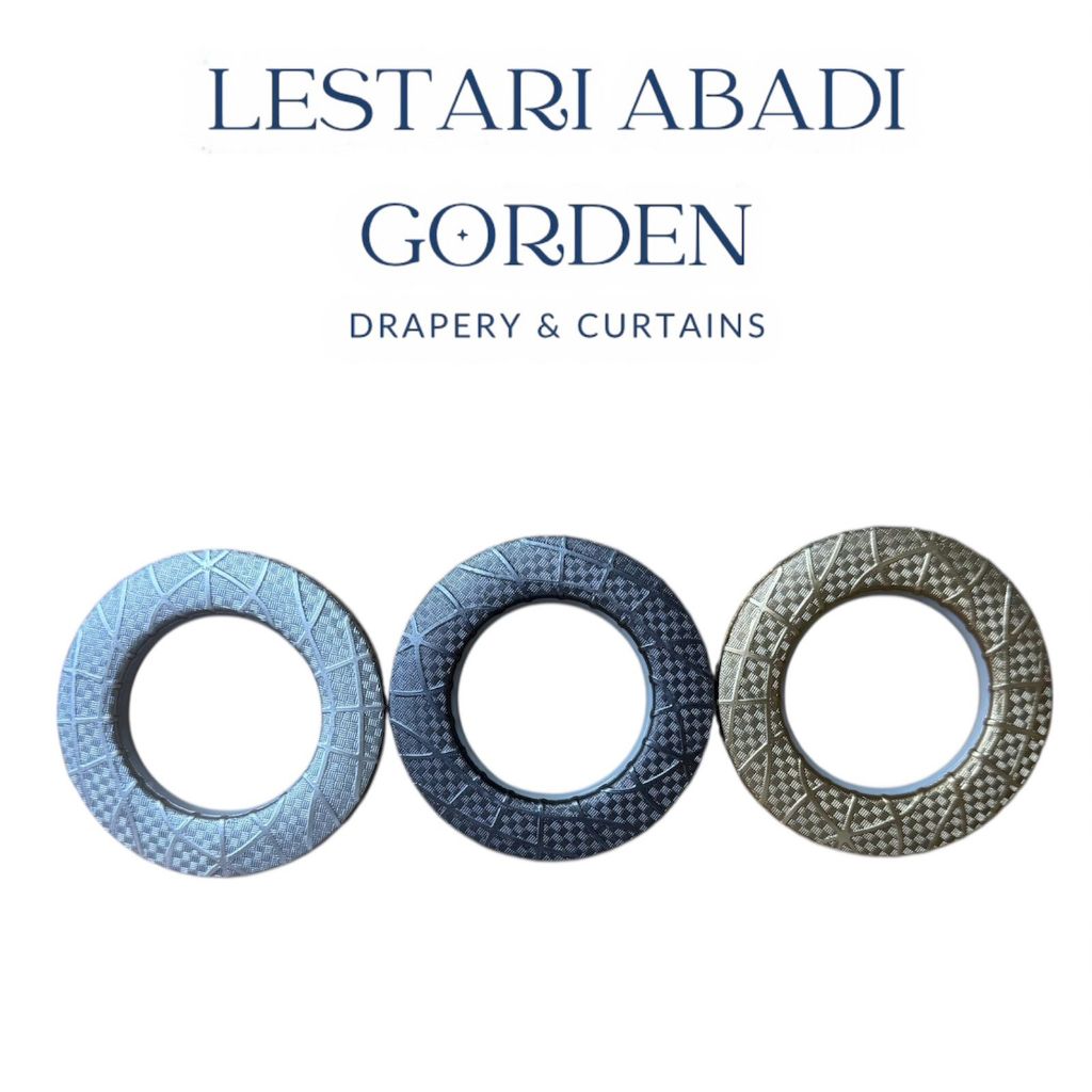 CINCIN SMOKERING TIMBAL BALIK SILVER GRAY GOLD