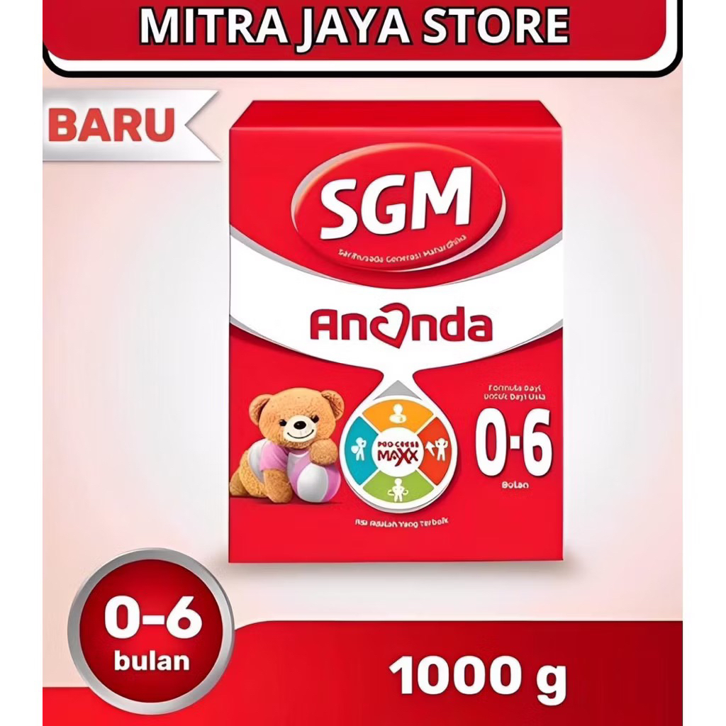Susu SGM 0-6 Bulan 400 & 1000 gram