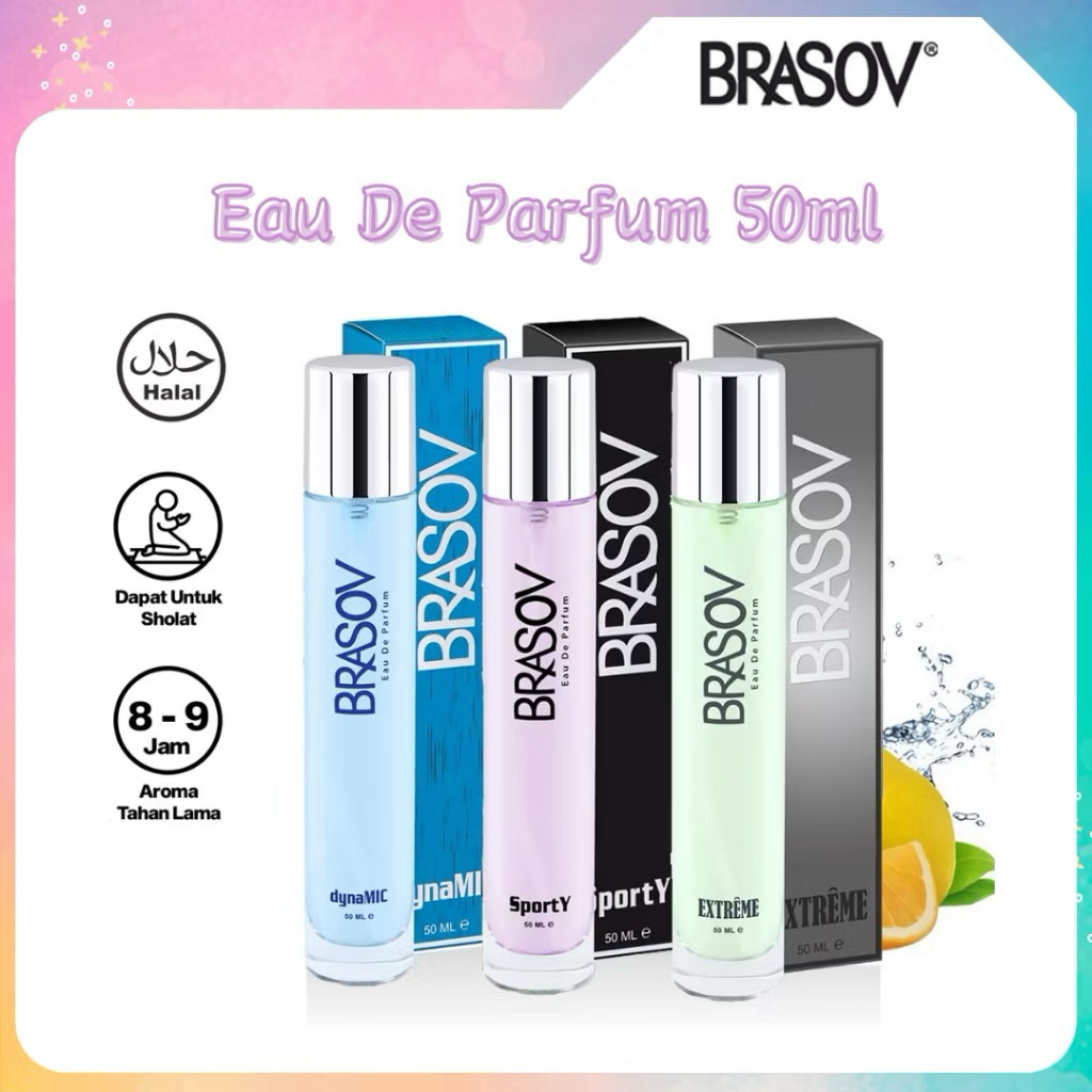 Brasov Eau De Parfum 50ml/Unisex Perfume / Brasov Signature