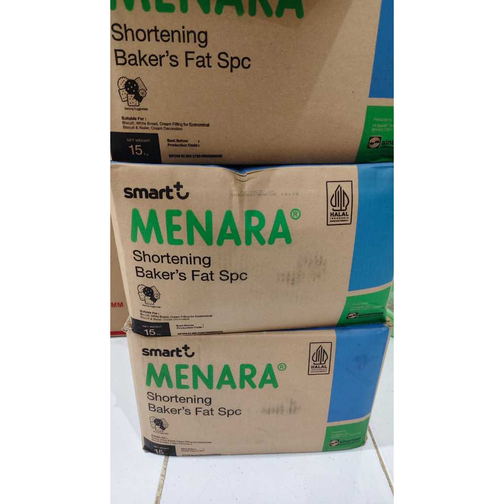 Mentega putih Menara 1DUS (15kg) Bakers Fat Special