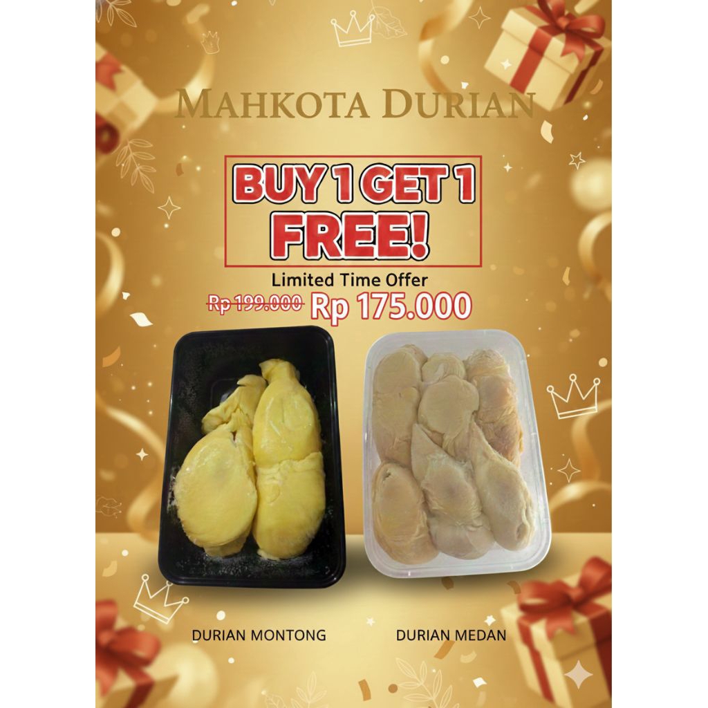 DURIAN KUPAS SUPREM/durian kupas super premium/durian kupas pilihan