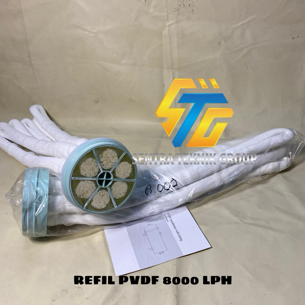 PART REFILL PVDF Ultrafiltrasi 8000 LPH Membran Ultrafiltrasi PVDF