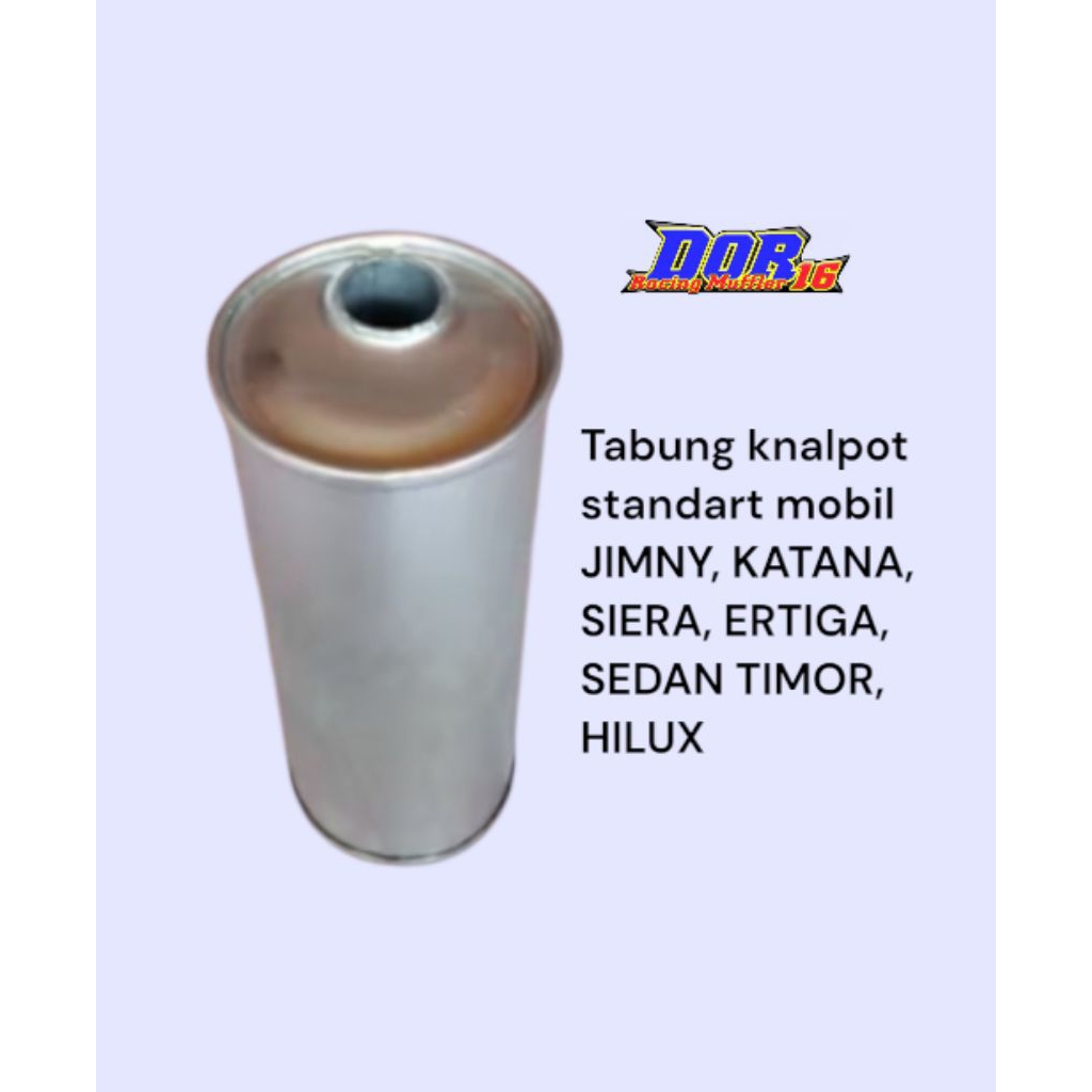 tabung knalpot standart mobil JIMNY, KATANA, SIENA, ERTIGA, SEDAN TIMOR, HILUX