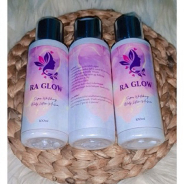 HB R.A GLOW ( Night Lotion Bestseller ) Untuk memutihkan badan hasil setara suntik putih