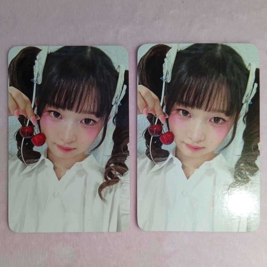 official photocard ive rei withmuu ld cherry