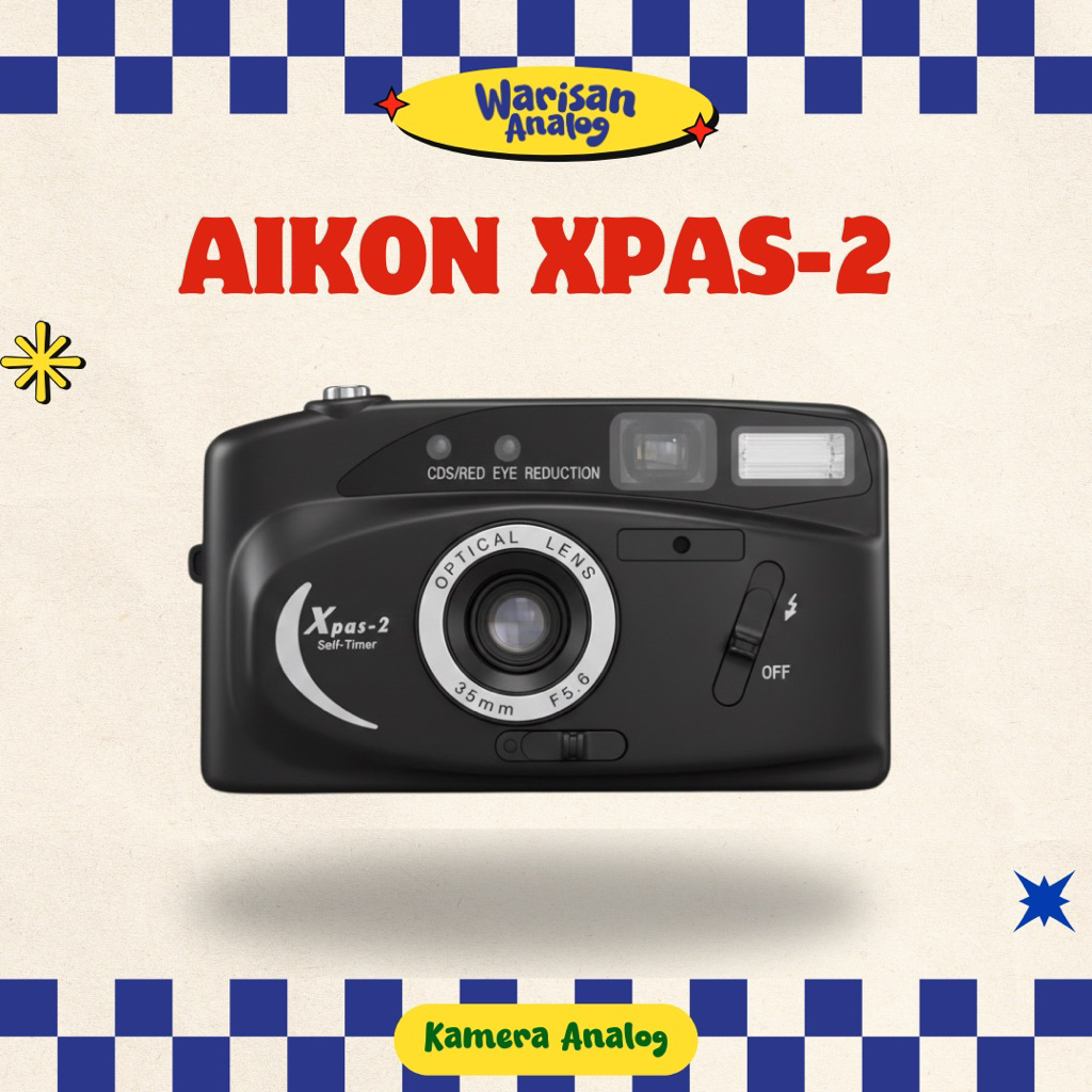 KAMERA ANALOG AIKON X-PAS 2 | REUSABLE CAMERA FILM 35MM | KAMERA FILM