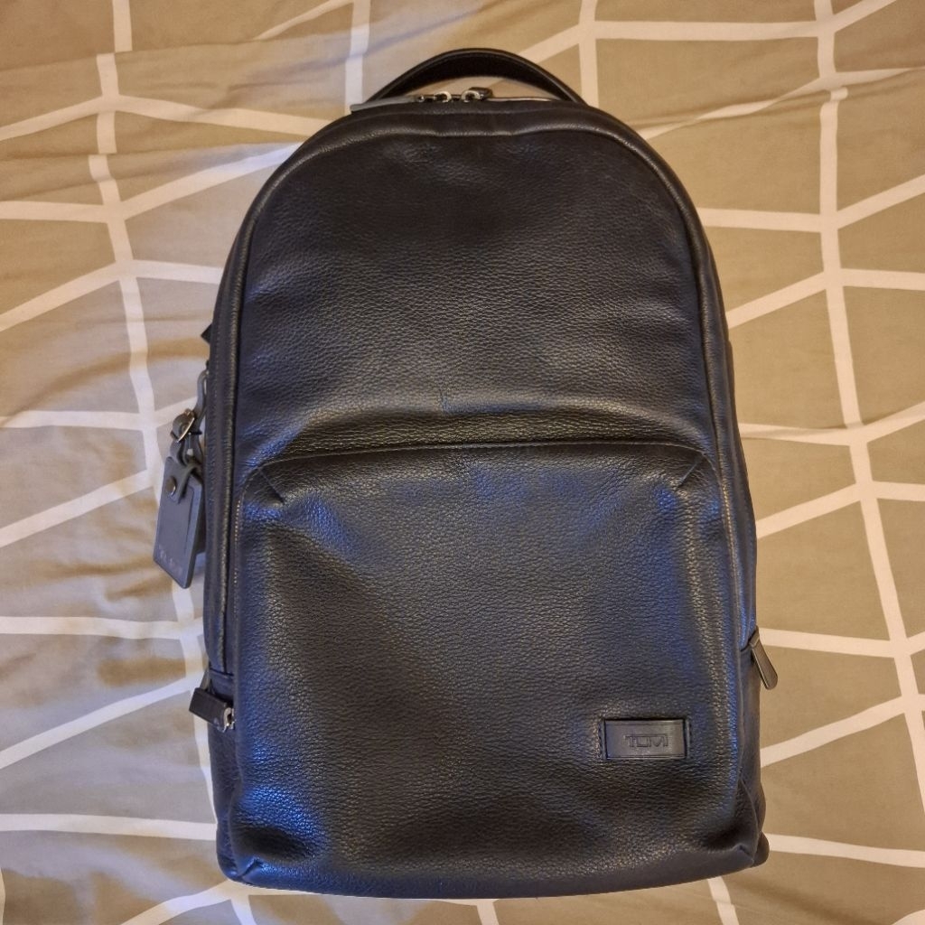Tumi Harrison Leather Backpack Original authentic