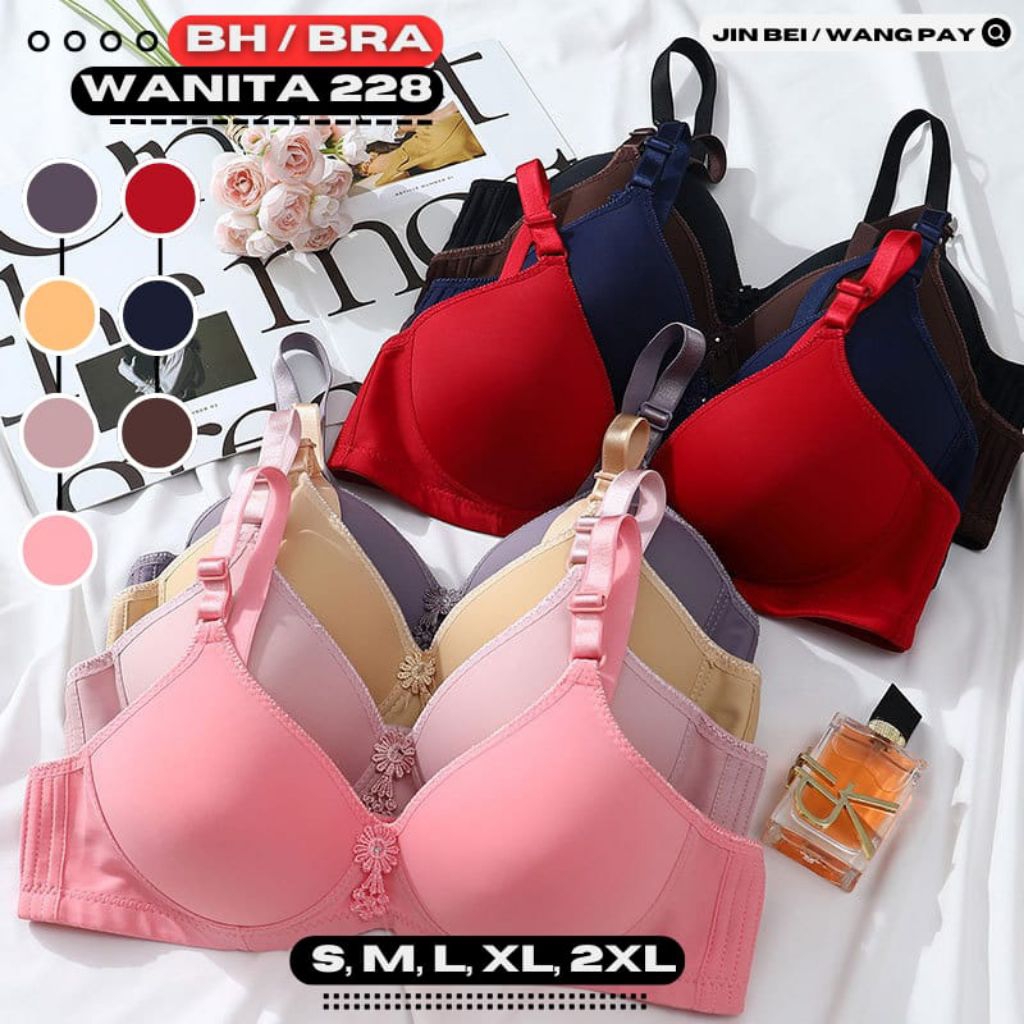 PROMOOOOO Bh Wanita Remaja Dewasa Bh Bra Wanita Kekinian Isi 3 Pcs