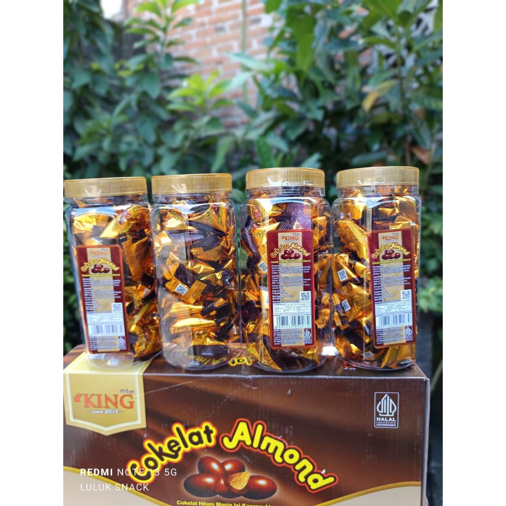 King Coklat Almond