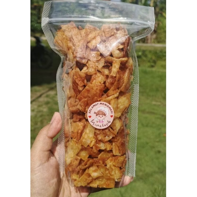 kripik manggleng singkong pedas manis