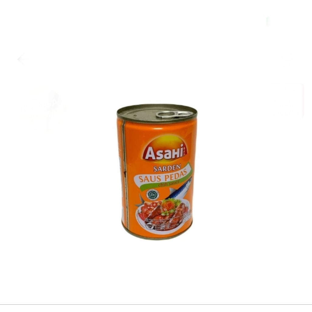 Asahi sarden saus pedas kaleng 425 gr