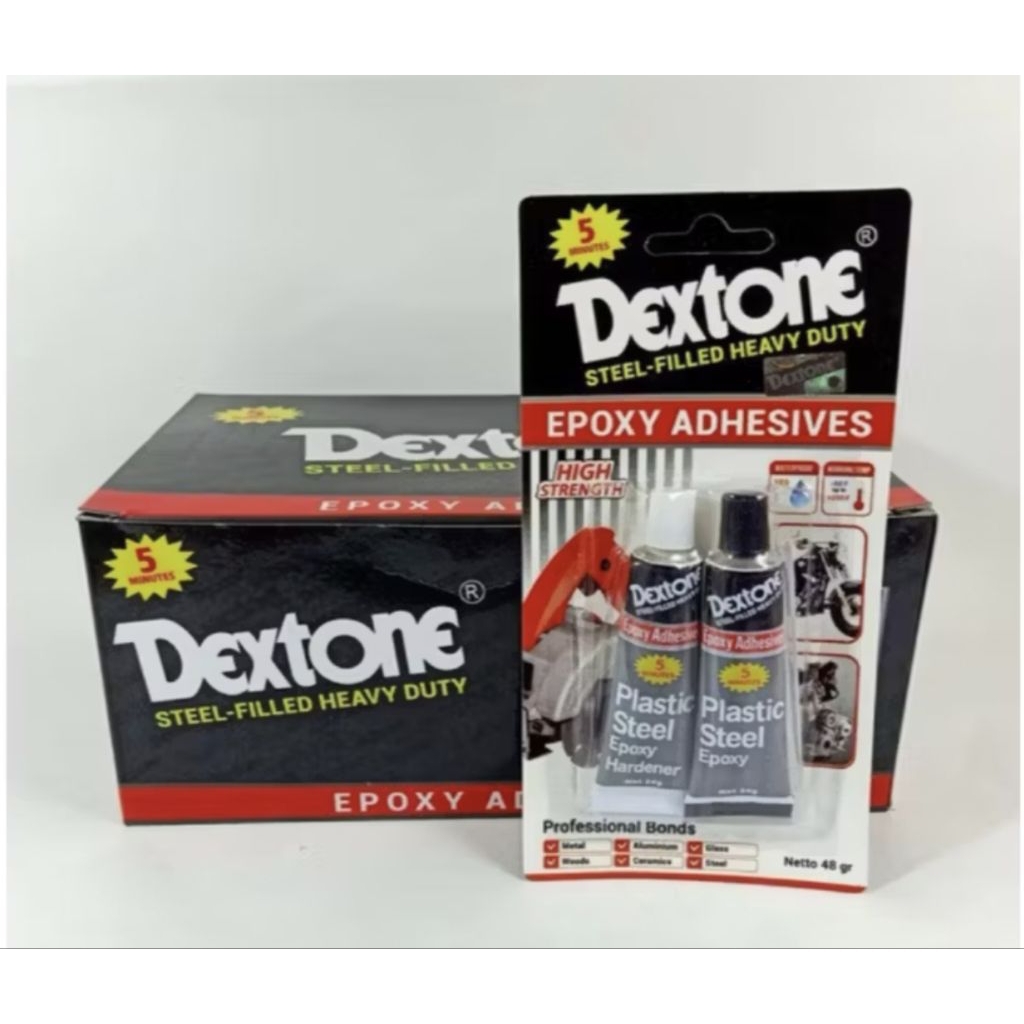Lem besi dextone 5 menit || lem besi 48 gram || high quality ||
