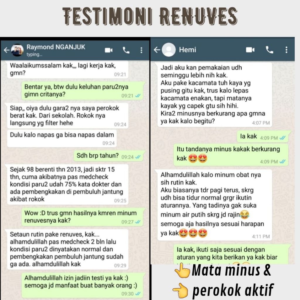 Tiens Renuvs – Suplemen Nutrisi Herbal
Tiens Renuvs Original – Suplemen Penunjang Kebugaran

Renuvs 