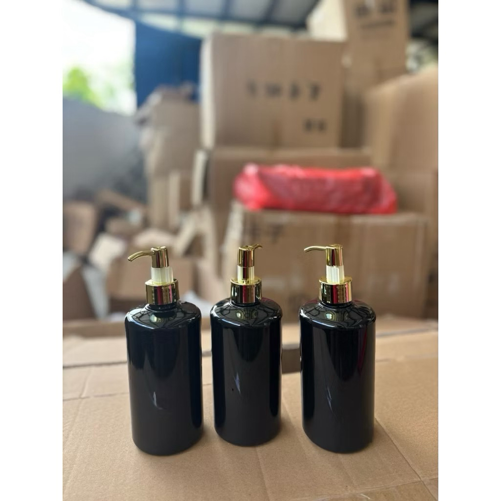 (005) botol plastik sabun pump hitam botol sabun botol sabun pump dispenser sabun tempat sabun pump