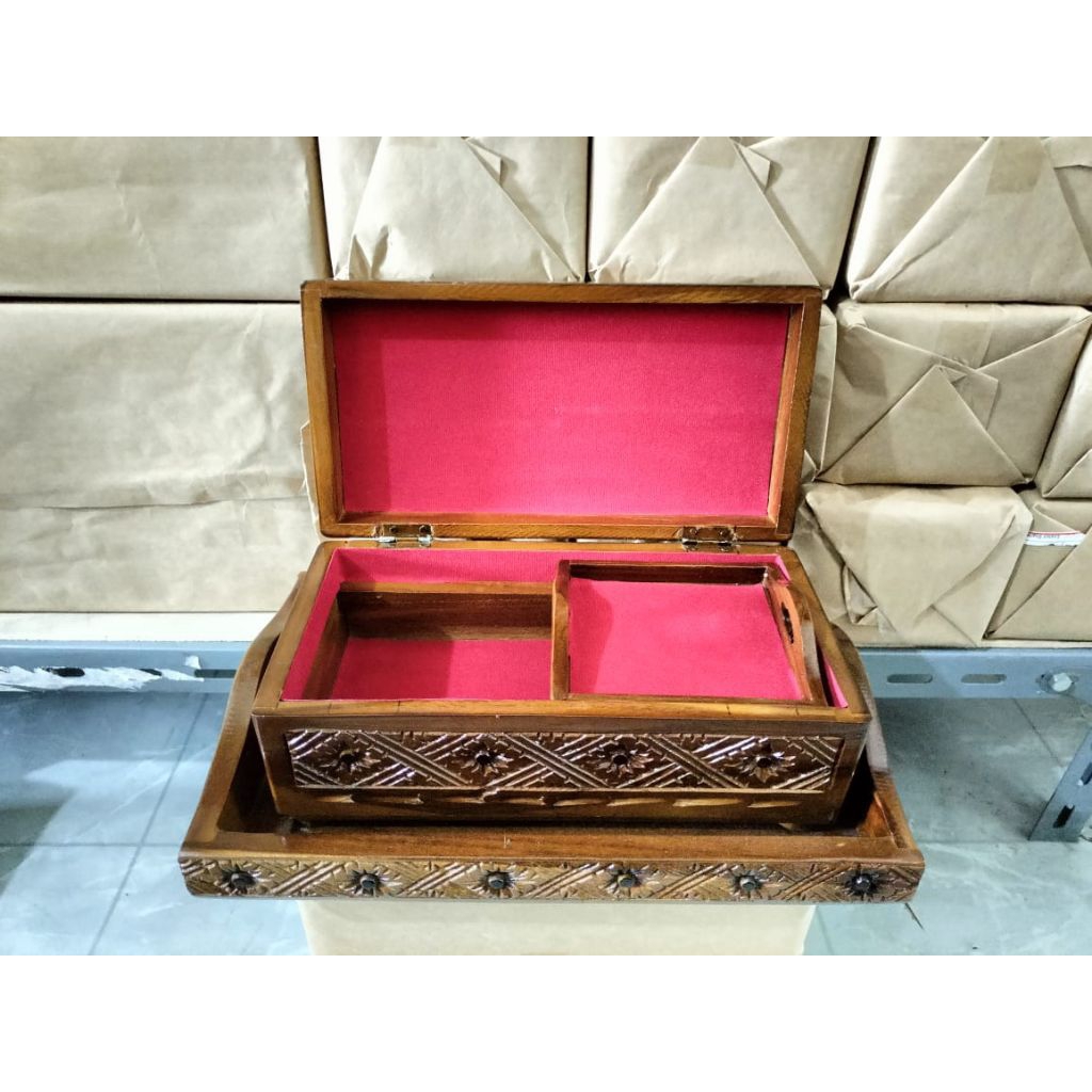 KOTAK KAYU UANG | BOX HANTARAN UANG