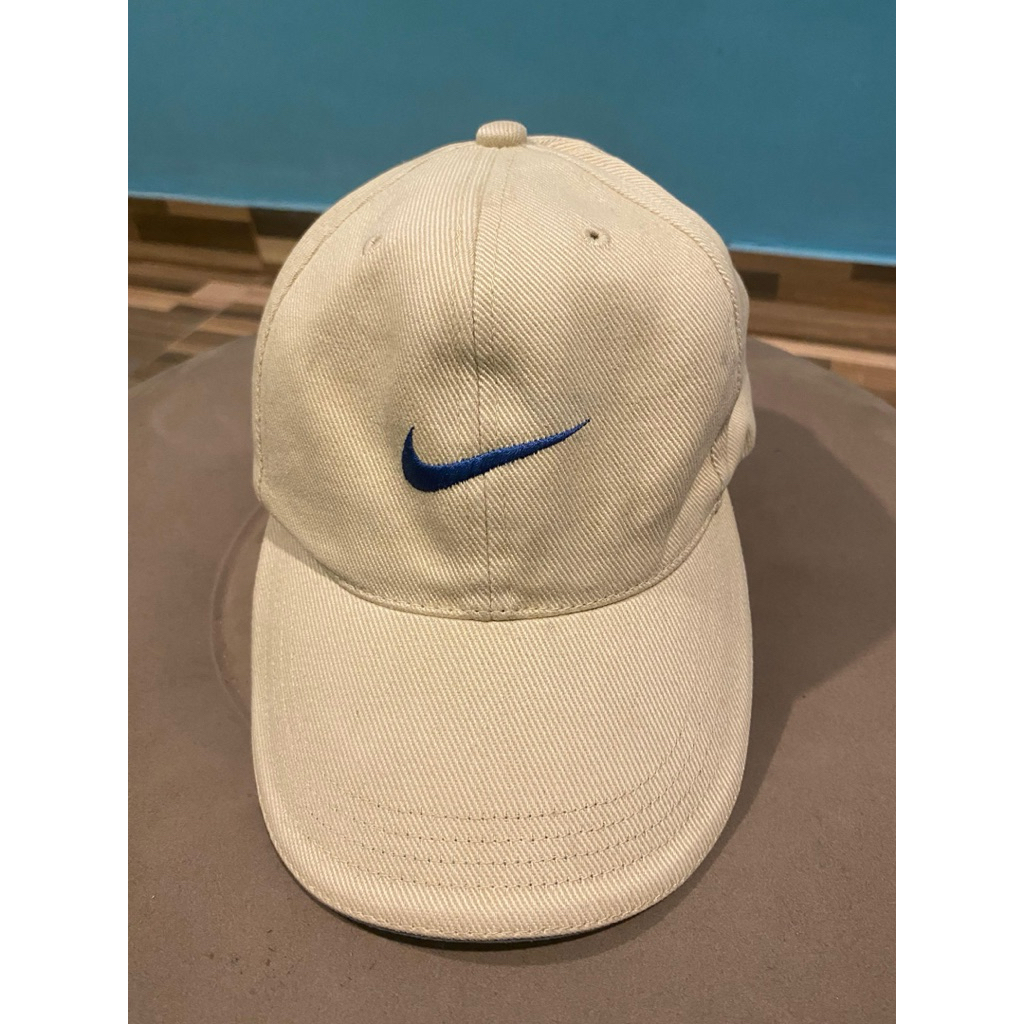 NEGO Nike Vintage Baseball Cap Hat Beige
