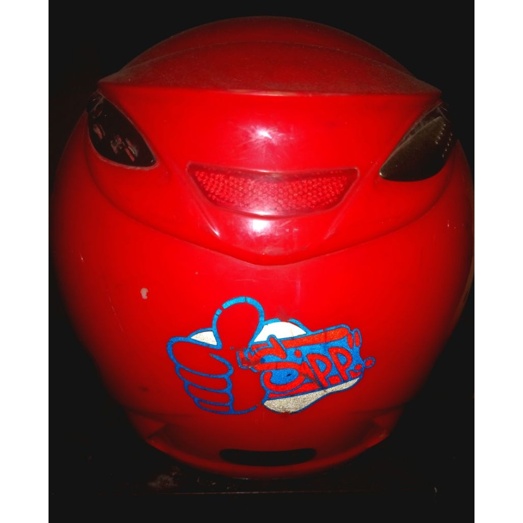 Helm INK Centro merah Preloved cewek