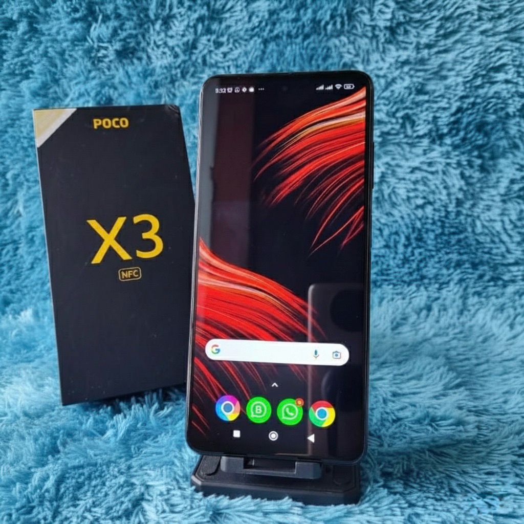 XIAOMI POCO X3 NFC RAM 6/64GB Second Original Ex Garansi Resmi Murah Kualitas Terbaik / Hp Android S