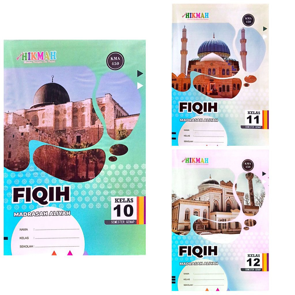 BUKU LKS HIKMAH SMA MA FIQIH FIKIH KELAS 10 11 12 SEMESTER 2 GENAP KURIKULUM MERDEKA TA.2025/2026 | 