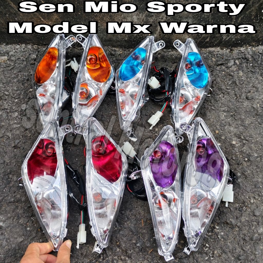 Lampu Sen Sein Depan Model MX Yamaha Mio Sporty Mio Lama Clear Bening Zoro Refletor Sein Sen Mio Spo