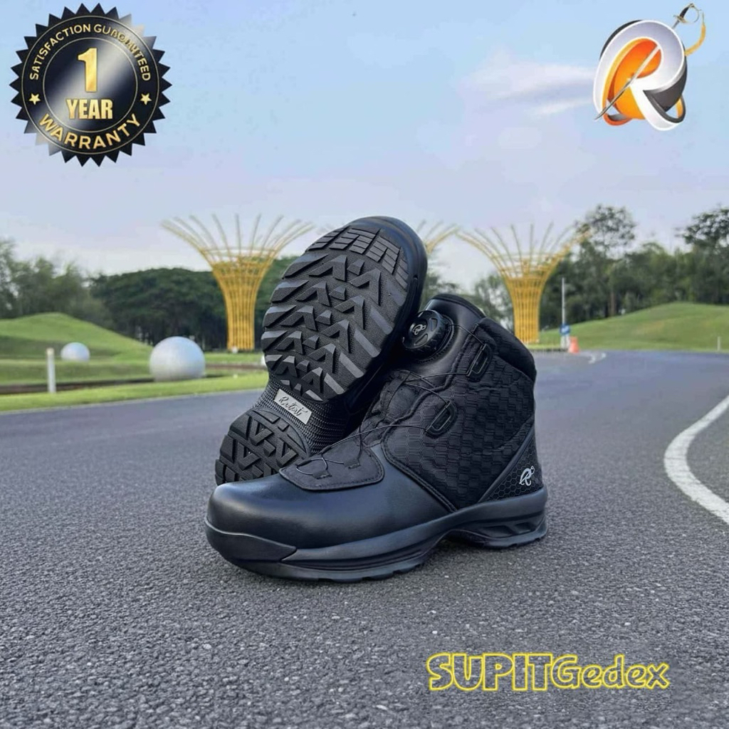 Sepatu P21- Sepatu Pdl Lantas Supit Gedex/ Sepatu pdl pendek/ Sepatu polisi