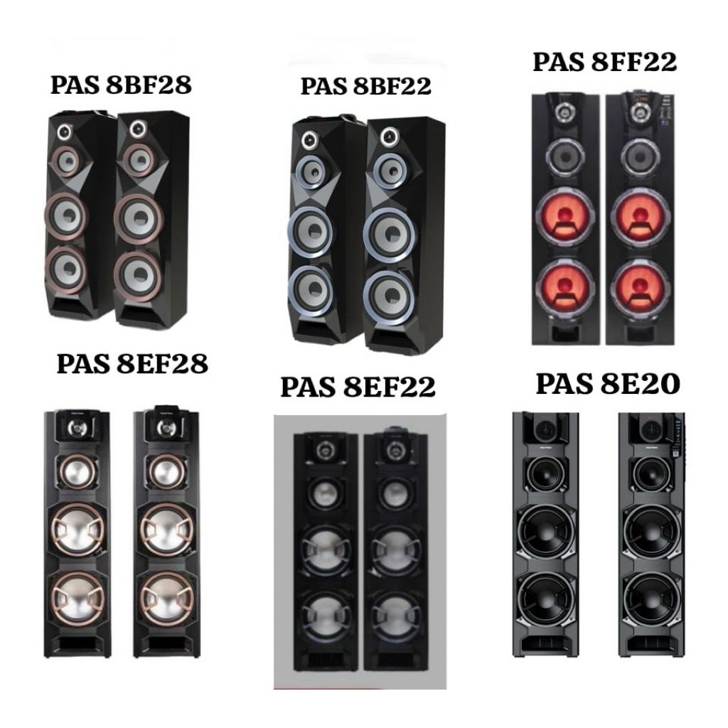 Speaker Aktif Polytron PAS 8F28 / PAS 8F22 / PAS 8E28 / PAS 8B28