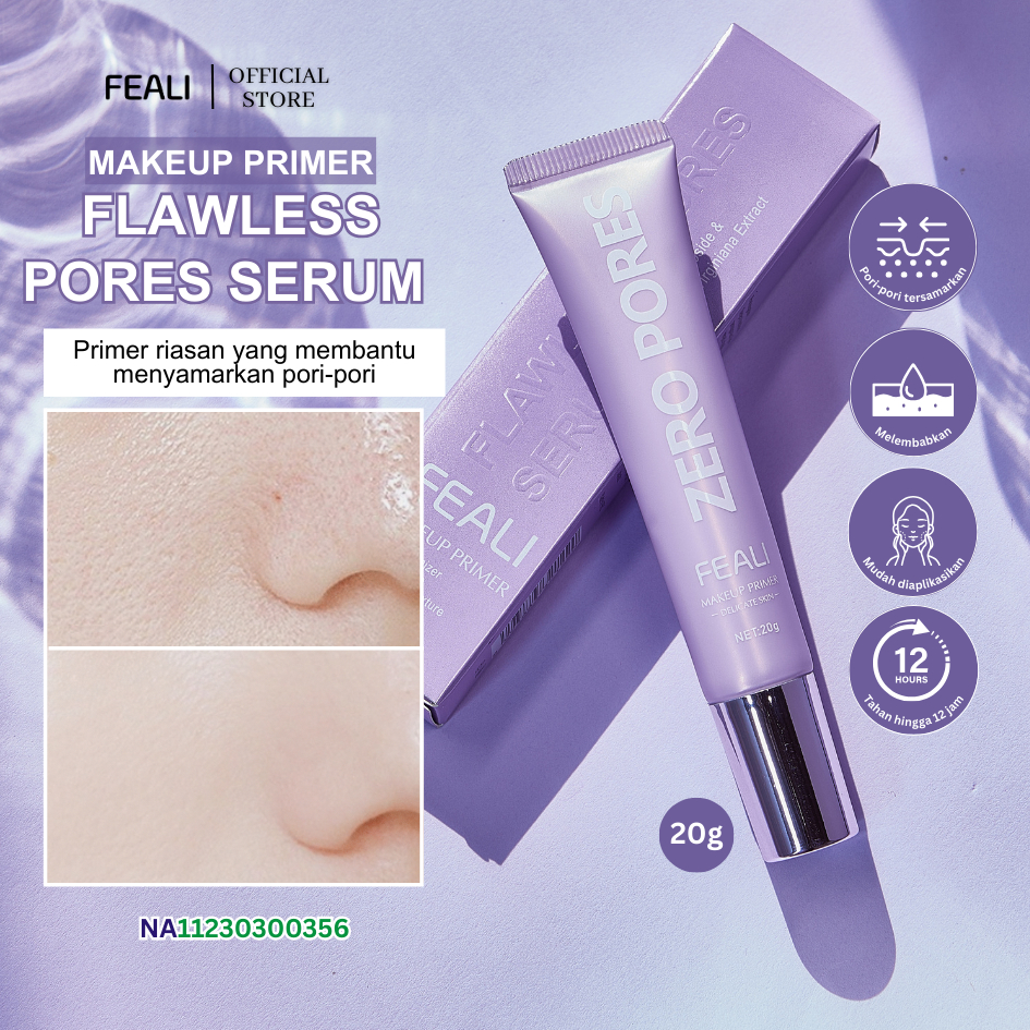 FEALI Make Up Primer Flawless Pores Serum - Zero Pores 20gr | Base Makeup