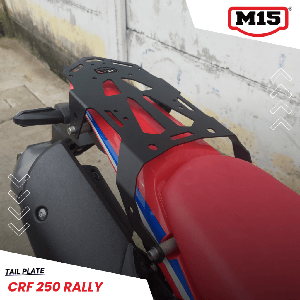 Top Rack / Tail Plate / Rak Atas M15 Honda CRF 250 Rally