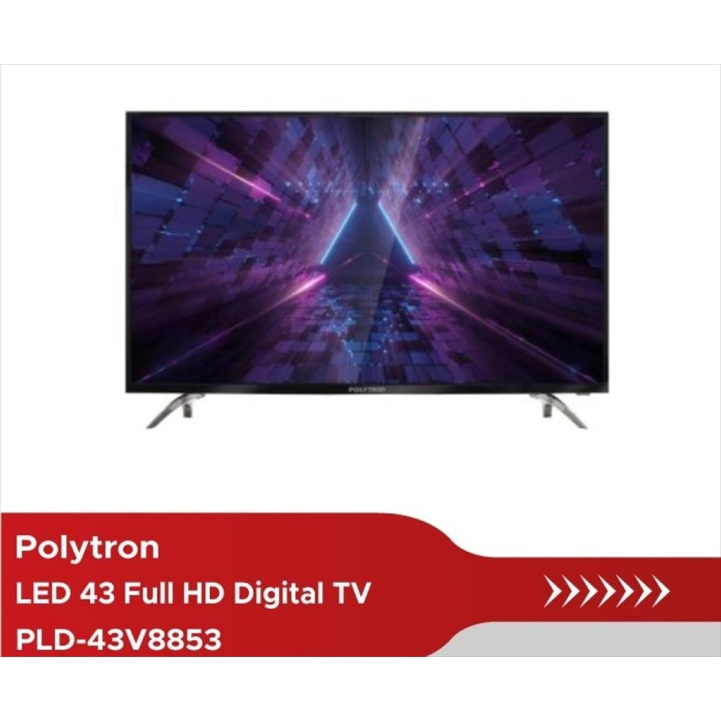 POLYTRON PLD-43V8853 TV DIGITAL 43 INCHI
