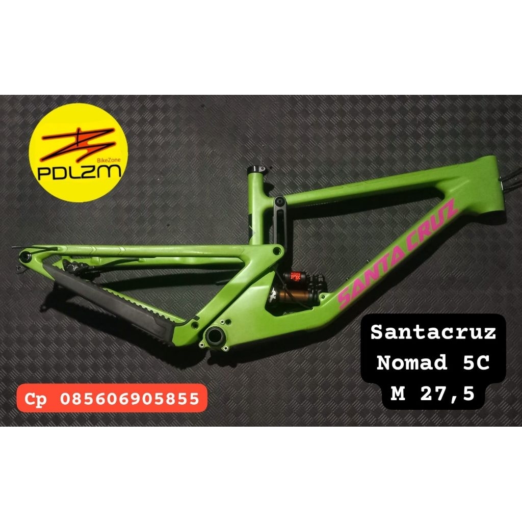 frame set SANTACRUZ NOMAD 5C carbon size M 27,5 boost bukan specialized commencal yeti siskiu privee