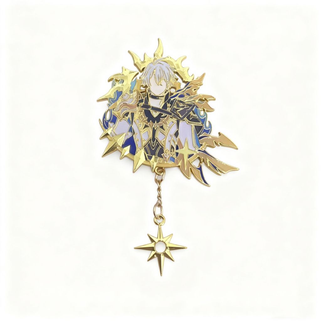 Pin Enamel Badge Honkai Star Rail Phainon Khaslana