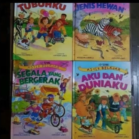 Buku Anak Erlangga for Kids Asyik Belajar Set