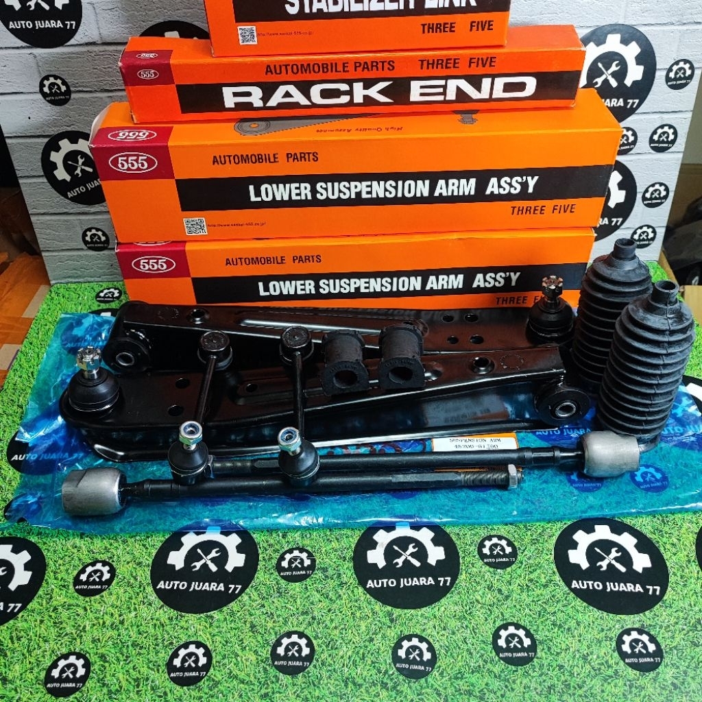 Paketan Komplit Kaki Kaki Mobil Suzuki APV Manual 555 Japan Original 12pcs