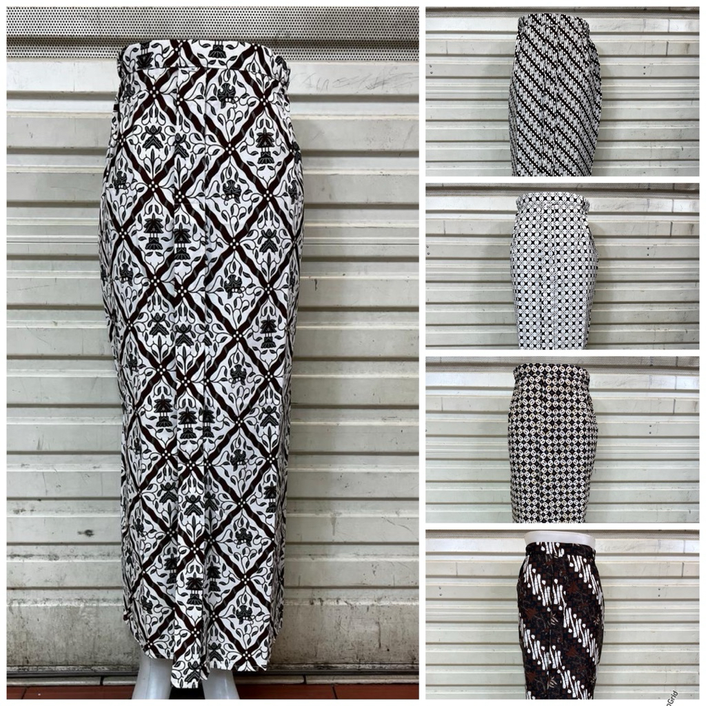 (Bisa COD) WIRON Rok wiron instan katun bawahan kebaya wanita ukuran M L XL XXL 3L 4L 5L WIRON INSTA