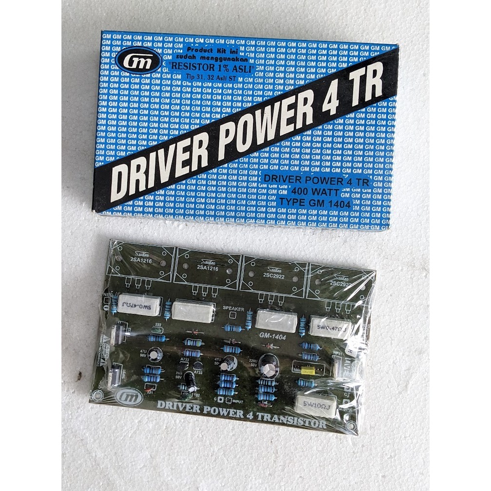 Kit Power Driver 4TR 4 TR 400 watt GM 1404