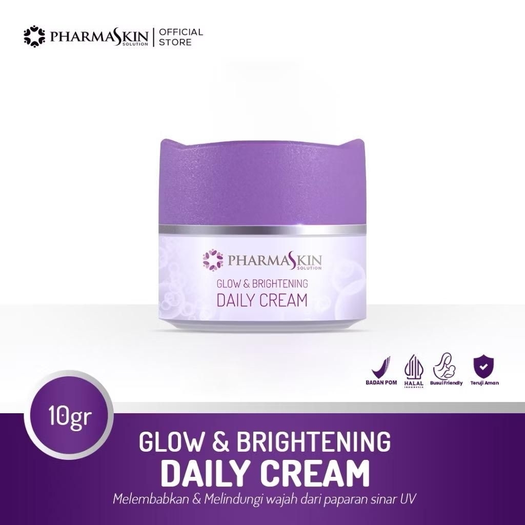 Promo Pharmaskin cream siang Glow & Brightening Daily Cream