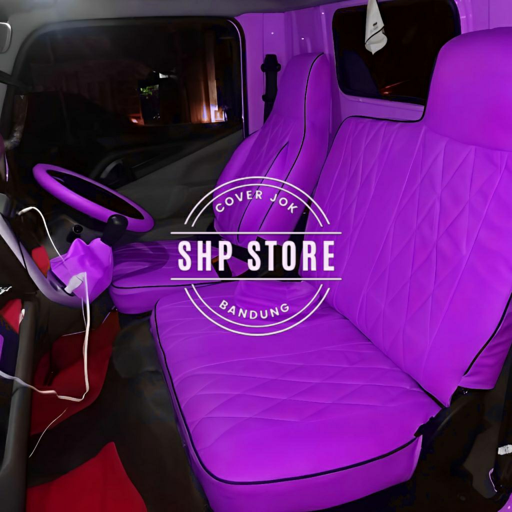 COVER JOK CANTER FULL UNGU PAKET JOK PLAFON