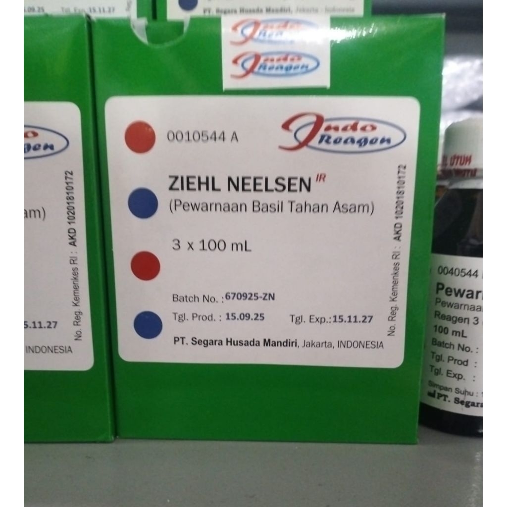 larutan Ziehl Neelsen | Ziehl Neelsen | Cairan BTA | larutan BTA