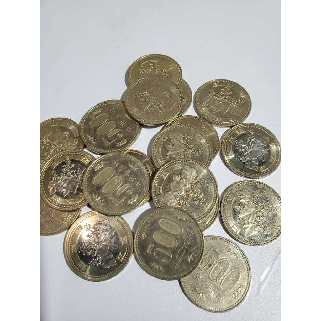 Koleksi koin 500 Yen Jepang