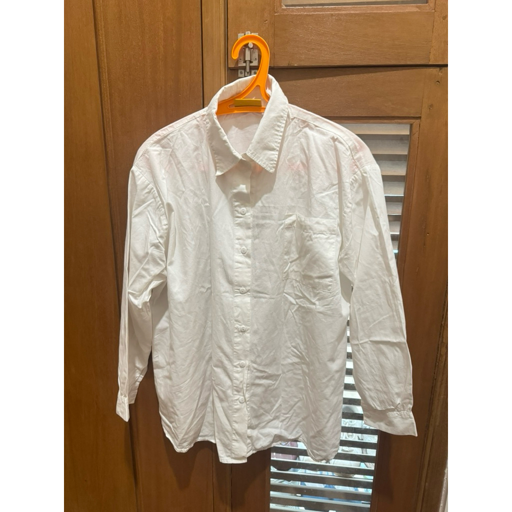 preloved kemeja katun poplin SEMINGGU RTW