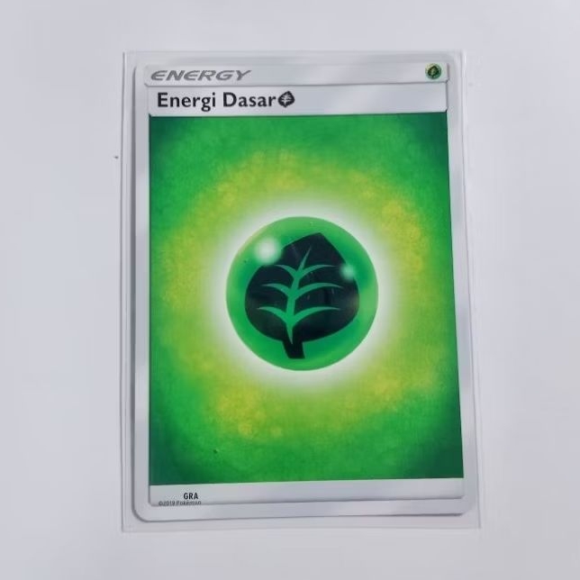Kartu TCG Pokemon Energi Dasar Grass - Indonesia