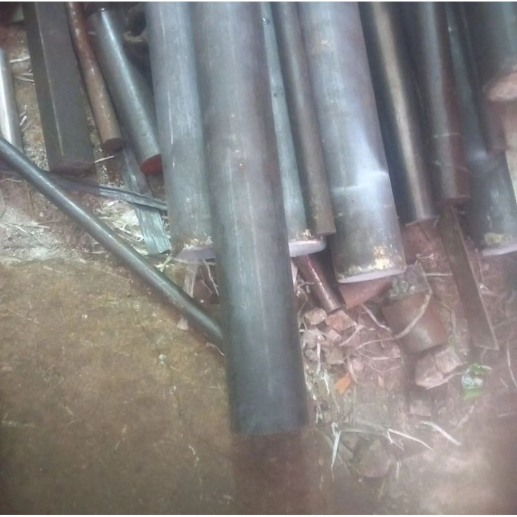 as besi vcn batangan diameter 80 mm panjang 80 mm as baja 80 mm x 80 cm