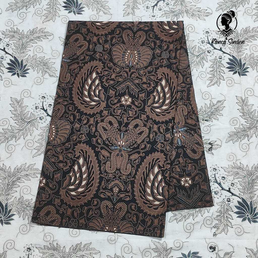 SRIKATON Kain Batik Lembaran Jarik Katun Motif Pakem Tradisional Solo