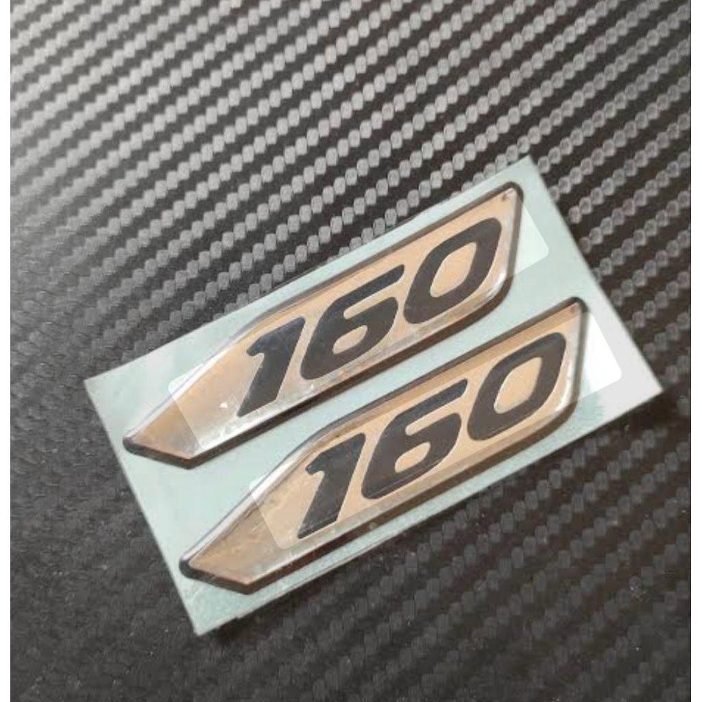 emblem 160 pcx warna gold