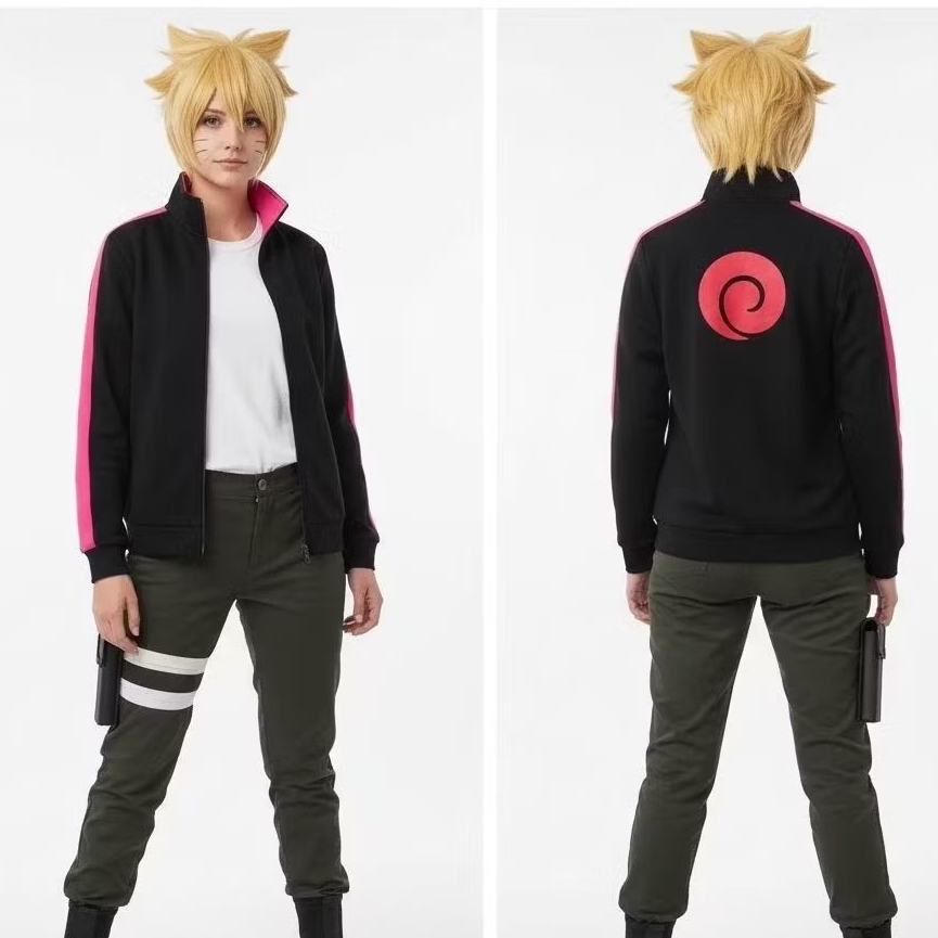 jaket anime naruto boruto uzumaki