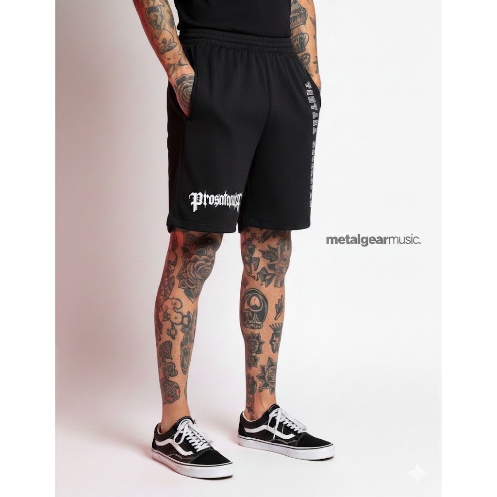 Prosatanica - tentara kegelapan -  Pendek Pria Terrel Sportswear / celana distro / celana band metal